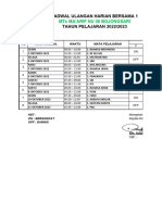 Jadwal Uhb