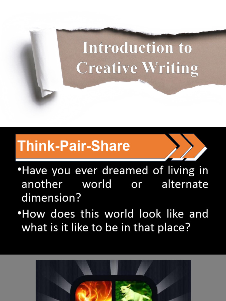 introduction to creative writing pdf notes