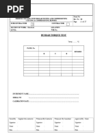 Checklists For Testing and Commissioning of Switchgear