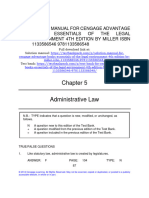 Cengage Advantage Books Essentials of The Legal Environment 4th Edition Miller Test Bank 1