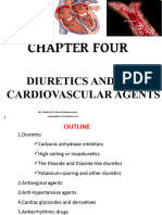 Chapter IV Diuretics and Cardiovascular Agents