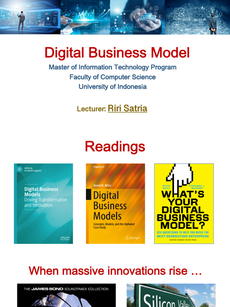 Digital Business Model Insights and Frameworks | PDF