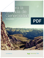 GENEROSIDAD Guía Del Participante - Rev. 25-05-2022