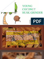 Young Coconut Husk Grinder Research Presentation