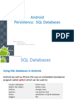 Android Chapter17 SQL Databases