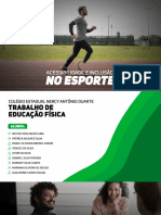 Acessibilidade e Inclusão no Esporte 1ºD