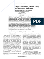 A100 K Whighvoltagepowersupplyfordualenergycomputertomographyapplications