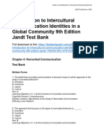 Introduction To Intercultural Communication Identities in A Global Community 9th Edition Jandt Test Bank 1