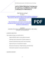 Solution Manual For Global Marketing Contemporary Theory Practice and Cases 1st Edition by Alon Jaffe ISBN 0078029279 9780078029271