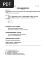 Surgical Scrubbing Procedure Guide | PDF | Surgery | Hand Washing