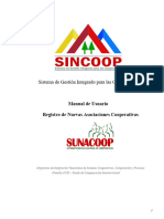 Manual Del Usuario SINCOOP Nuevas Cooperativas
