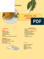 Pastel de Acelga Con Fruto Secos