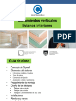 Clase 13 - Cerramientos Verticales Livianos Interiores