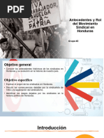 Movimientos Sindicales en Honduras | PDF | Sindicato | Derecho laboral