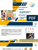 Cadenas Musculares Fisioterapia y Kinesiología-Evaluaci0n I