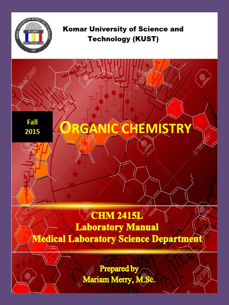 OrganicChemistryLabManual PDF Aldehyde Chemical Reactions