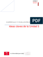 Ideas Claves - Unidad 3