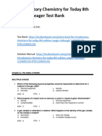 Introductory Chemistry For Today 8th Edition Seager Test Bank 1