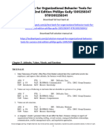 Organizational Behavior Tools For Success 2nd Edition Phillips Test Bank 1