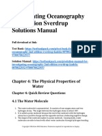 Investigating Oceanography 2nd Edition Sverdrup Solutions Manual 1