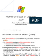 05E Manejo de discos en Windows 2000
