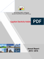 Egyptian Electricity Holding Company - Annual Report 2015-2016