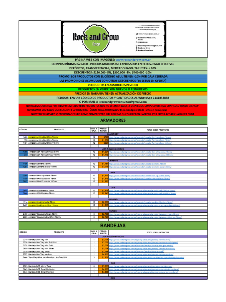 Rock and Grow 7923 | PDF