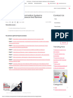 CISA Domain 4 - Information Systems Operations, Maintenance and Service Management