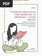 Cuadernillo Ansiedad | PDF | Las emociones | Sicología