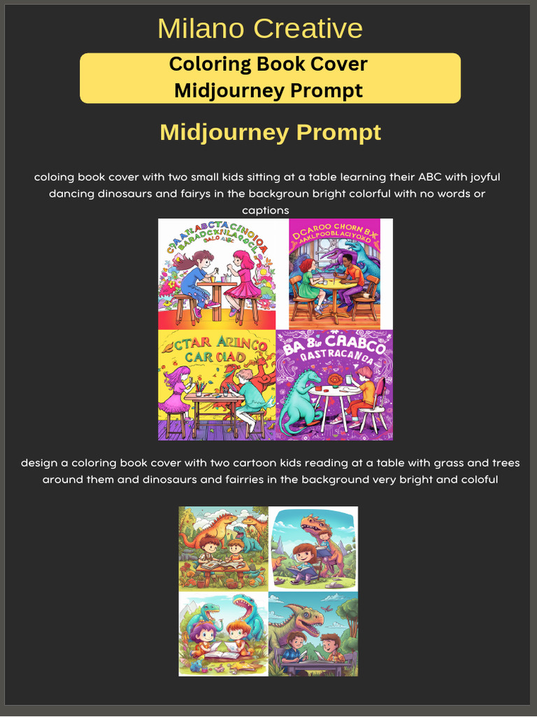 Coloring Book Cover | PDF