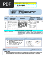 Sesiòn Personal Social - Act-04 - El Dinero