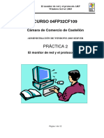 Práctica 2. - El Monitor de Red y ARP