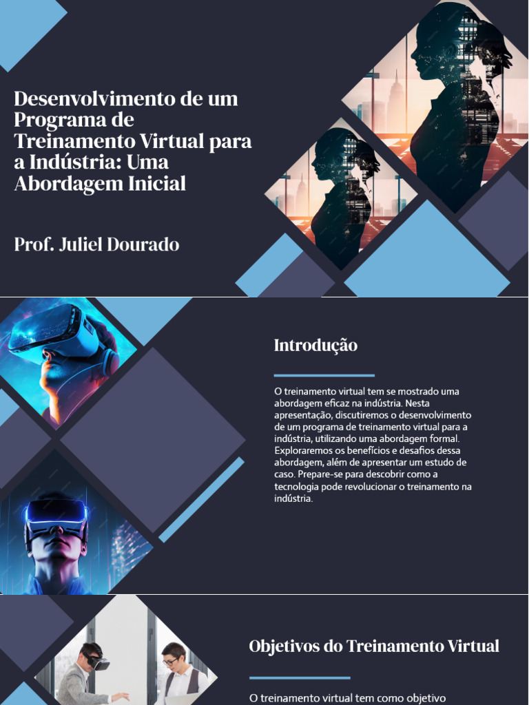 Desenvolvimento de Um Programa de Treinamento Virtual para A Industria ...