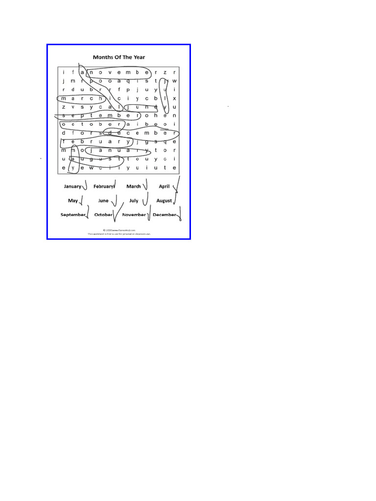 Word Search | PDF