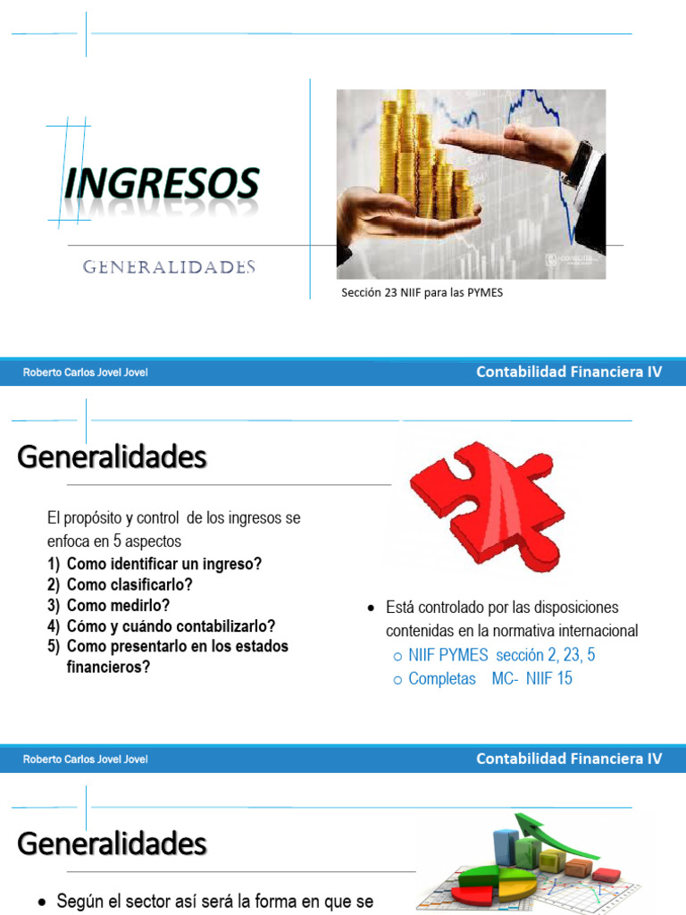 Clasificación y Control de Ingresos Empresariales | PDF | Finanzas y dinero