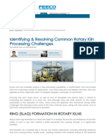 Identifying & Resolving Common Rotary Kiln Processing Challenges
