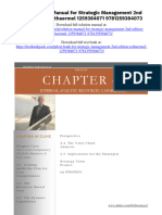 Strategic Management 2nd Edition Rothaermel Solutions Manual 1