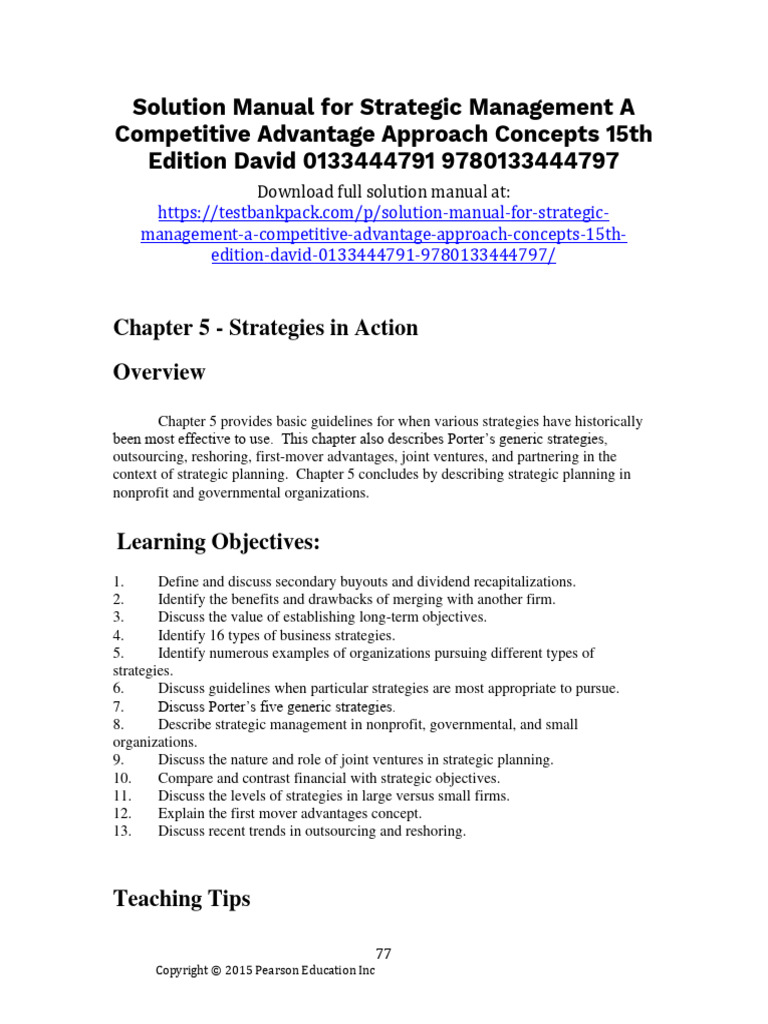 STRATEGIC MANAGEMENT A COMPETITIVE ADVANTAGE APPROACH CONCEPTS AND CASES 16TH EDITION PDF visual data 6