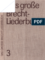 Betolt Brecht - Das Große Brecht-Liederbuch. Band 3/3 - Kommentare (Korrigierte Fassung)