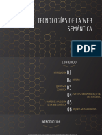 Presentación - Tecnologías de La Web Semántica