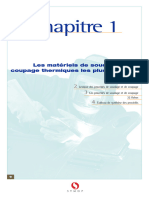 Les Matériels de Soudage Et Decoupage Thermiques Les Plus Courants, Chapitre