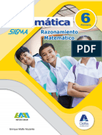 Razonamiento Matemático 6 - Estudiante