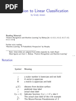 06 Lectureslides LinearClassification Fixed