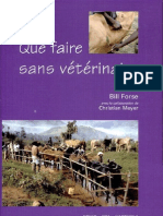 Que Faire Sans Vétérinaire Par Bill Forse-Christian Meyer