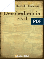 Desobediencia Civil-Henry David Thoreau