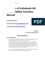 Taxation of Individuals 4th Edition Spilker Solutions Manual 1