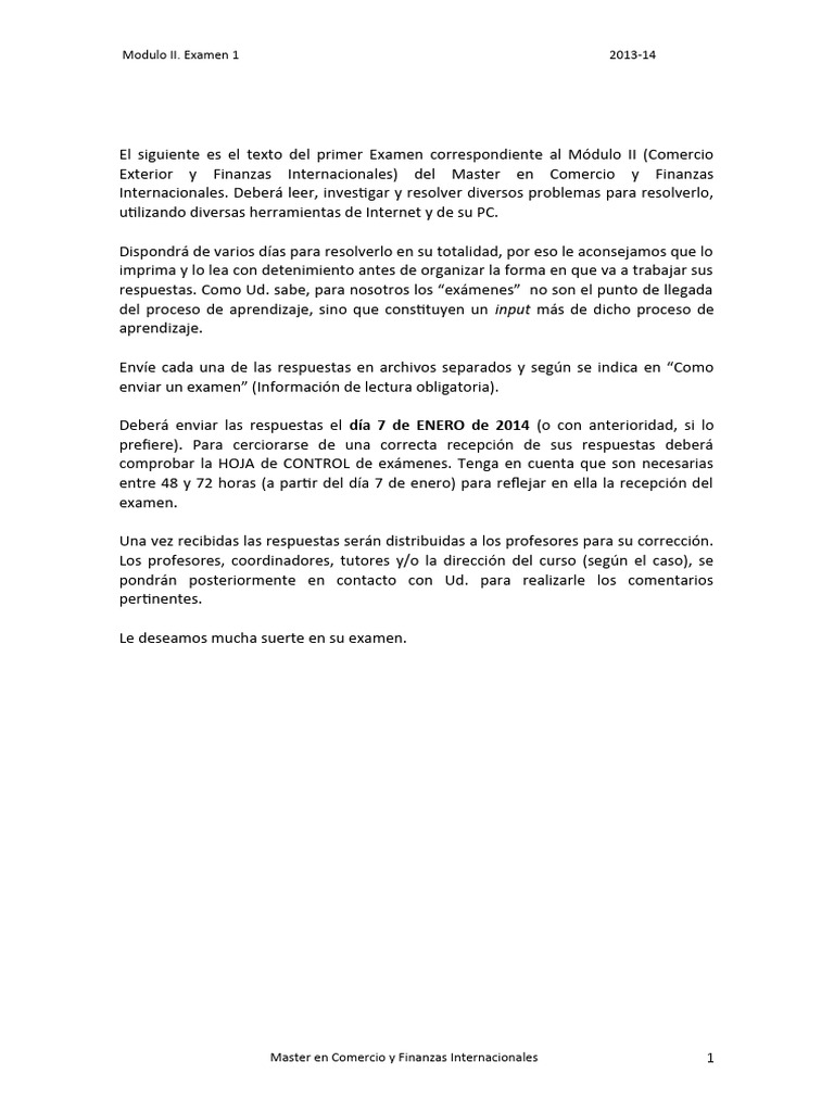 Mod2Exa1 1314 | PDF | Crecimiento personal y profesional | Finanzas y ...