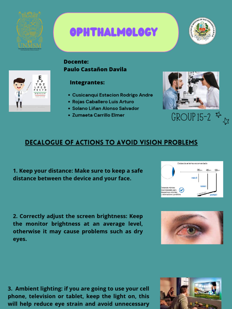 Vision Health: 10 Essential Tips | PDF | Wellness | Science & Mathematics