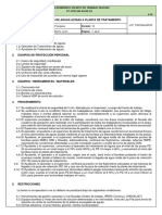 PET-TAN-PL-14.01 Bombeo de aguas acidas a la poza de colección V12