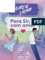 Para Sir, Com Amor - Lauren Layne